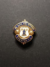Pins Pin Badge Spilla Everton FC vintage Nil Satis Nisi Optimum