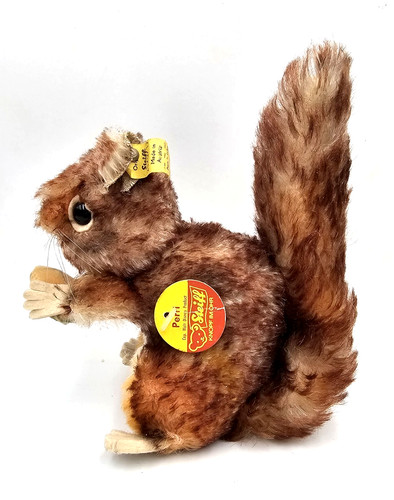 Vintage steiff squirrel - vintage, squirrel,