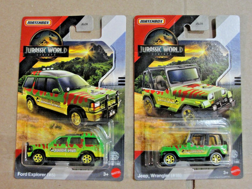 Matchbox jurassic world - matchbox,