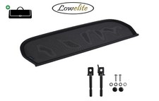 Coupe Vent Bmw Z3 E36 (1995-2003) Cabrio Filet Anti Remous Noir+Sac De Rangement