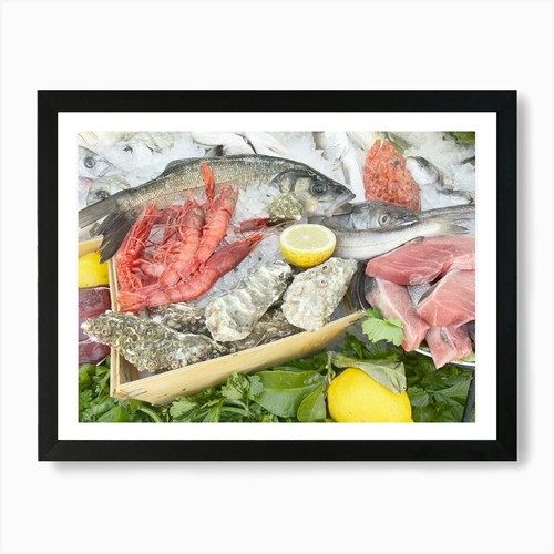 Pesce siciliano mercato in - -,