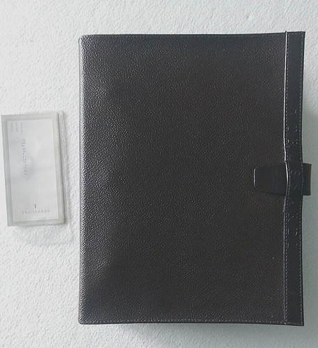 Trussardi raccoglitore agenda - trussardi,