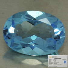 TOPAZIO NATURALE BLU CT. 7,14  CON CERTIFICATO IGI
