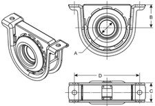 Palier transmission - de,