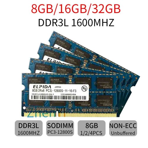 8 gb pc3l 12800s - 32, pc3l-12800s