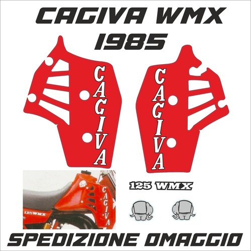 Cagiva wmx 1985 adesivi - ,