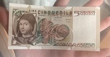 5000 LIRE  01-07-1980 ANTONELLO DA MESSINA FIOR DI STAMPA ASSOLUTO UNC