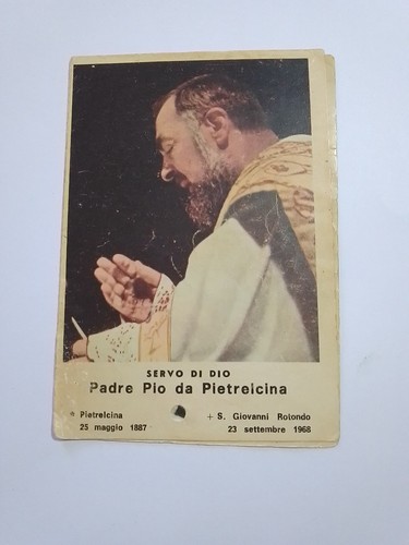 Reliquia santo padre pio - pio, ex