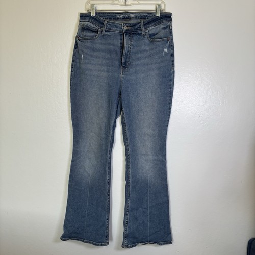 Jeans svasati vita alta blu - alta,