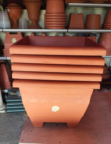 Vaso quadrato 40x40 pezzi - vaso,