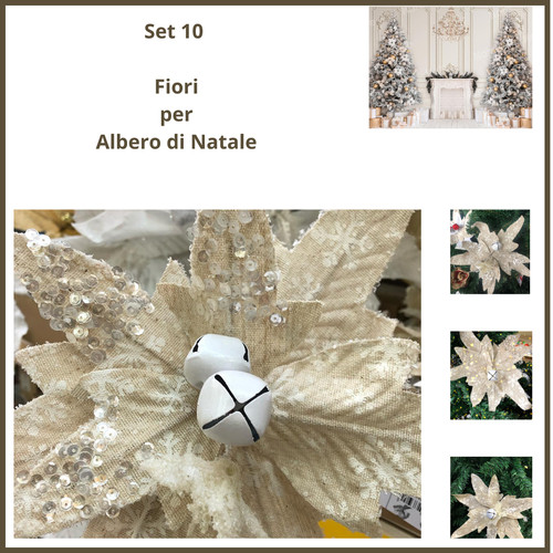 Set fiori natalizi fiore - set,