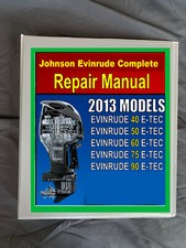 2013 Johnson Evinrude 40 50 60