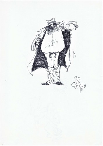 Disegno originale gipi - disegno,