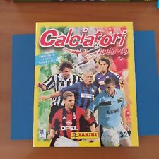 set completo figurine calciatori Panini 1998-99 + album vuoto + aggiornamenti