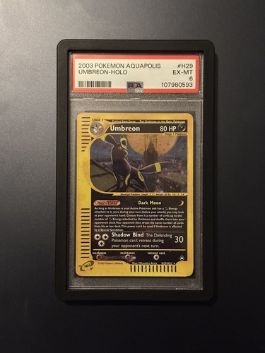 Umbreon holo aquapolis psa - umbreon,