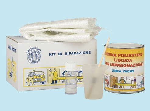 Stucco vetroresina kit - vetroresina, in