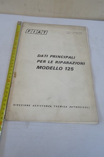 Fiat 125 1970 repair main - 1970,