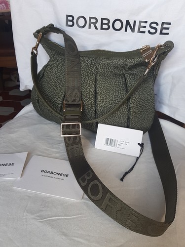 Borbonese borsetta verde - borsetta,
