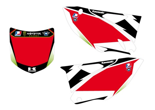 Kit grafiche adesivi monster - kit,