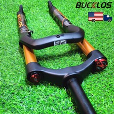 Forcella sospensione pneumatica 26" fat bike 4.0 pneumatico mtb/spiaggia/neve bici 1-1/8 forcella disco