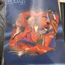 Vintage Poland Illustrated Magazine November 1971 Back Issue RARE HTF
