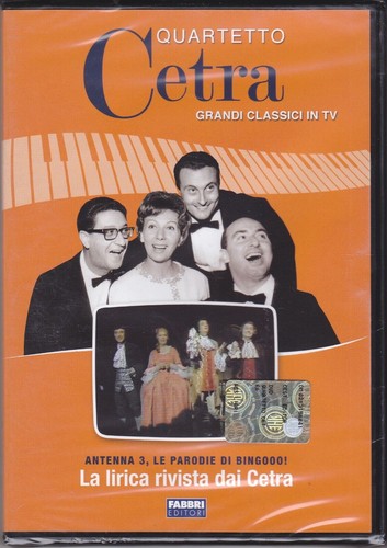 Dvd quartetto cetra grandi - quartetto,