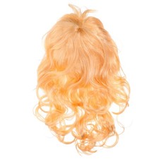  Parrucca bionda riccia