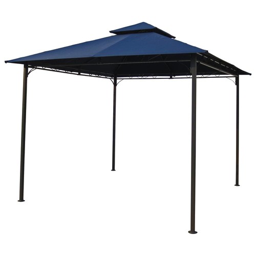 Square vented canopy gazebo - square,