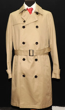 STUPENDO IMPERMEABILE JAEGER BEIGE CON CINTURA TRANCH 38"