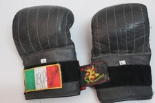 GUANTONI BOXE AUTOGRAFATI ZURLO ITALIA SPORT VINTAGE