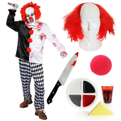 Costume clown assassino - clown,