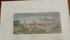 Incisione Veneto Veduta di San