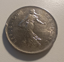 MONETA 5 FRANCHI FRANCESI -