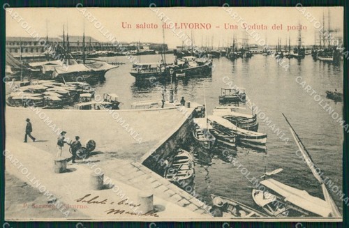 Livorno città porto barche - città,