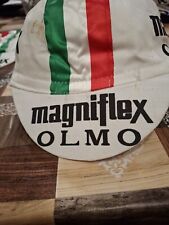 Cappellino Ciclismo Vintage. Magniflex Olmo. Originale dell'epoca 