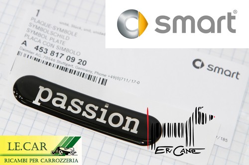 Adesivo scritta passion - 1,