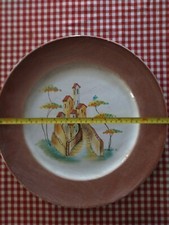 Piatto Grande Ceramica Vintage