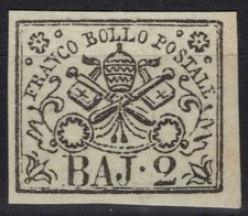 ANTICHI STATO PONTIFICIO 1852