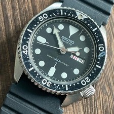 Seiko 150m Diver 7548-7000 Quartz anni 80 usato lunetta girevole SV1123