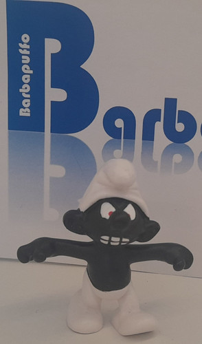 Puffi smurf 20007 puffo nero - puffi,