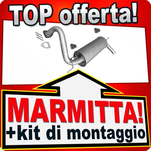 Silenziatore posteriore per - posteriore,