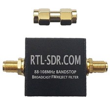 Filtro stop banda FM broadcast (88 - 108 MHz FM Trap) di RTL-SDR Blog