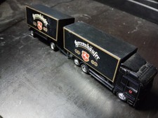 Modellino camion tir truck GERRENHAUFER beer Mercedes rimorchio die-cast A2