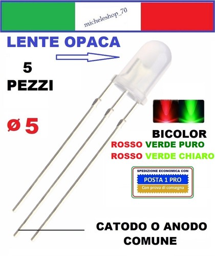 Diodo led bicolore - diodo, rosso/verde