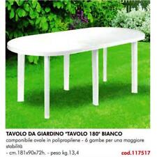 TAVOLO IN PLASTICA DA GIARDINO