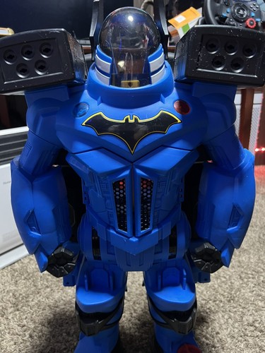 Batman blue batbot mattel - batman,