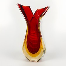 Signed Murano Sommerso Heavy
