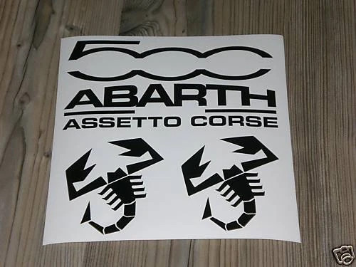 Fiat 500 sticker - , abarth