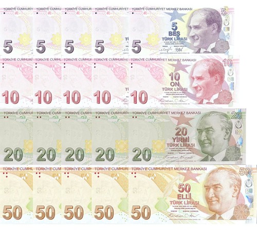 Turchia set lotto 15 - x, 5