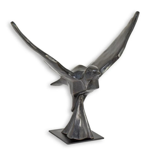 Statua moderna scultura bronzo - statua,